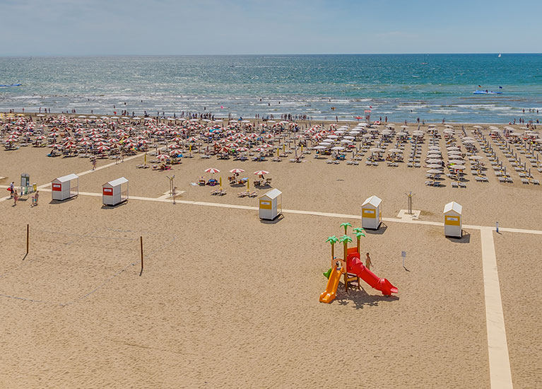 Hotel fronte mare a Caorle